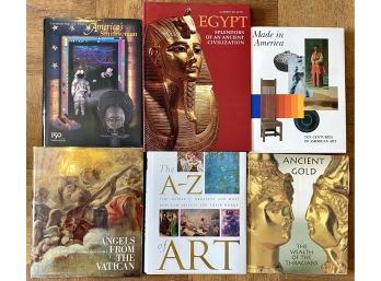 Collection Of 6 Coffee Table Books Including Angels From The Vatican