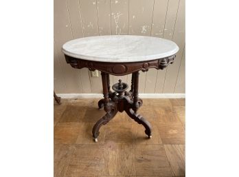Marble Top Table- AS IS