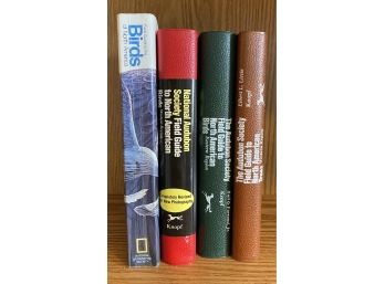 Four North American Bird Watching Books National Audubon Society Field Guides