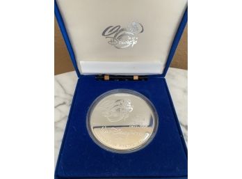 Disney 25 Magical Years .999 Fine Silver Five Troy Ounces Commemorative Coin