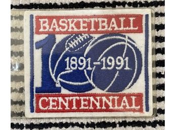 Basketball Centennial Patch 1891-1991