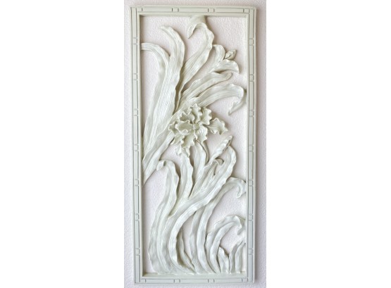 Resin Floral Wall Decor
