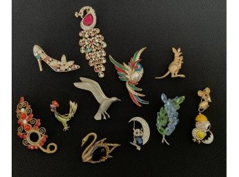 Beautiful Pin Lot: Giovanni, Avon And More