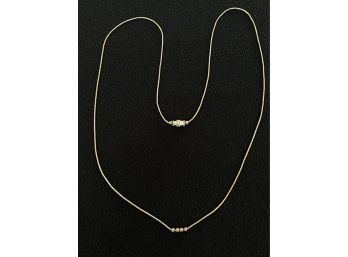 Liquid Silver Necklace