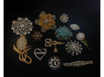 Grouping Of Vintage Pins