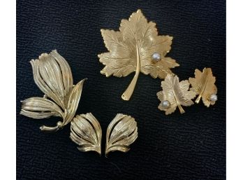 Vintage Pins And Earrings: Sarah Coventry And Lisner