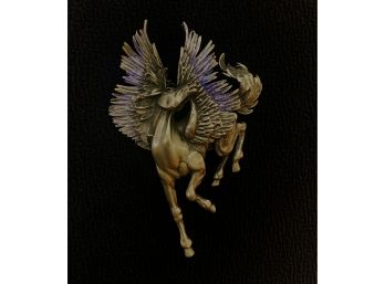 Vintage JJ Flying Unicorn Pin
