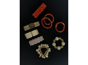 Vintage Costume Jewelry Bracelet Lot