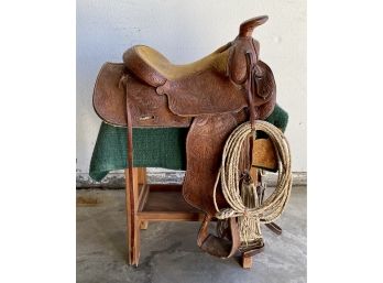Saddle And Saddle Rack
