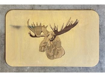 Moose Laser Cut Wood Art