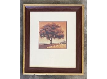 Matted And Framed M. Cellini Print
