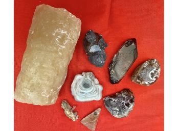Great Grouping Of Miscellaneous Fossils And Minerals