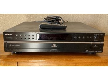 Sony 5 Disc Changer With Remote