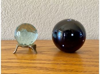 Collection Of 2 Cool Paperweights