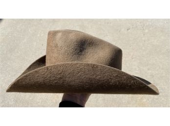 Vintage Stetson Hat With Feather Hat Band