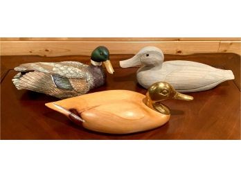 Collection Of 3 Ducks
