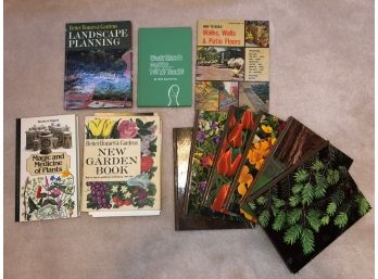 Lot Of 11 Books Related To GardeningGarden Books