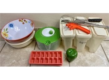 Collection Of Misc. Kitchen Plastic Tupperware