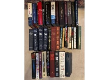 Huge Lot Of Hardcover Books (Includes Tom Clancy's Rainbow Six)