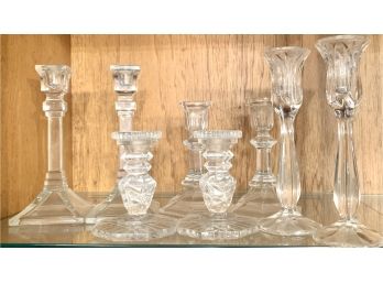 (8) Candle Holders