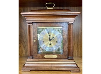 Cool Howard Miller 612-436 CherryGlass Rectangular Mantle Clock Steampunk