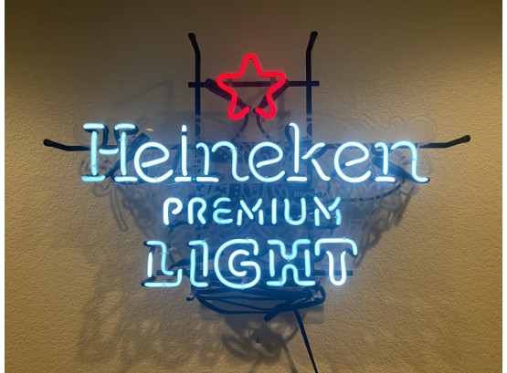 Heineken Premium Light Neon Sign