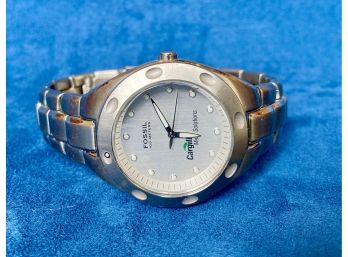 Fossil Cargil Silver Tone Watch PR-5098