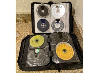 Two Binders Of CDs