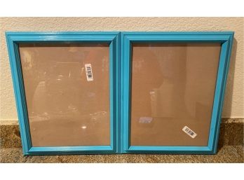 Two Lovely Blue Picture Frames
