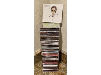 Large Stack Of CDs