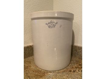 Large 5 Gallon Stoneware Crock- Made In USA