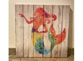 Print Of Painted Mermaid