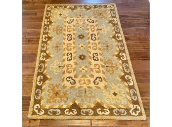 Madeline Blue Brown Hand-Tufted 3ft By 5ft Rug