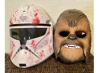 Chewbacca And Storm Trooper Child Masks