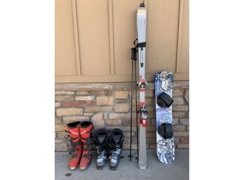 A Collection Of Sport Equipment