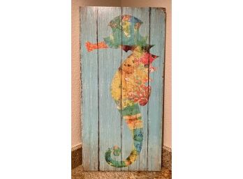 Print Of Painted Seahorse