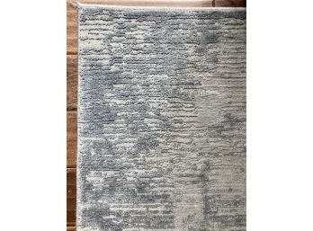 Nourison Rustic Texture Blue-Gray Area Rug 7ft 10in By 10ft 6in