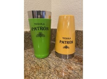 Tequila Patron Shaker Cups