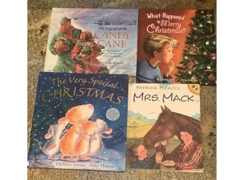 4 Childrens Books Including Mrs Mack