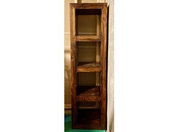 Sturdy Wooden Cubby Shelf
