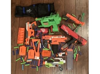 Collection Of Nerf Guns