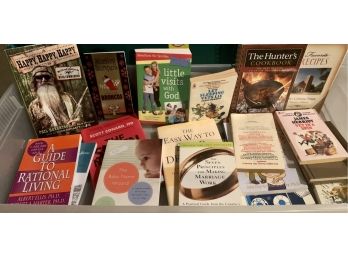 Lot Of Misc Books Incl. The Hunters Cookbook