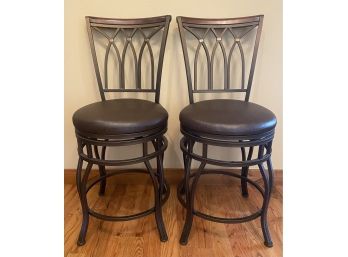 Lot Of 2 Sawyer Counter Stools 24'