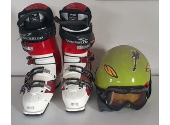 Dalbello Ski Boots And Revolver Ski Helmet