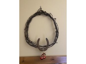 Barb Wire Wreath