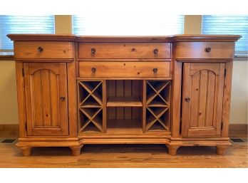 Stanley Furniture Buffet With Wine Storage