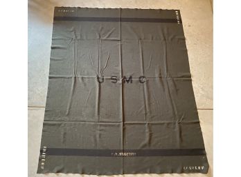 Vintage USMC Wool Blanket