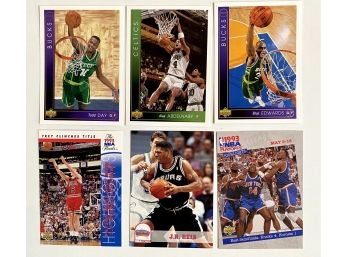 1993 NBA Hoops And 1993 Upper Deck Basketball Cards