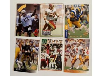 Collection Of Early 1990s Football Cards