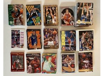 Collection Of 1990s Basketball Cards